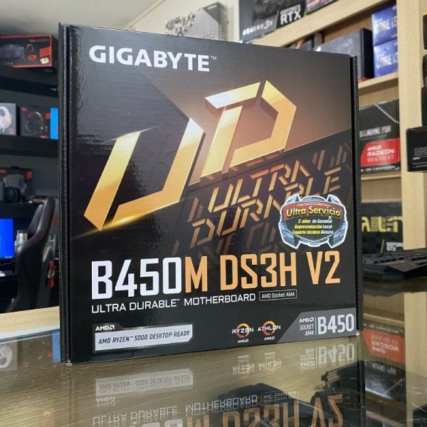 Motherboard Gigabyte B450M-DS3H V2 (Usada full box)