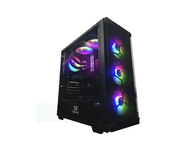 Gabinete Redragon Wheeljack Bk + Fuente 600w 80+Bronze