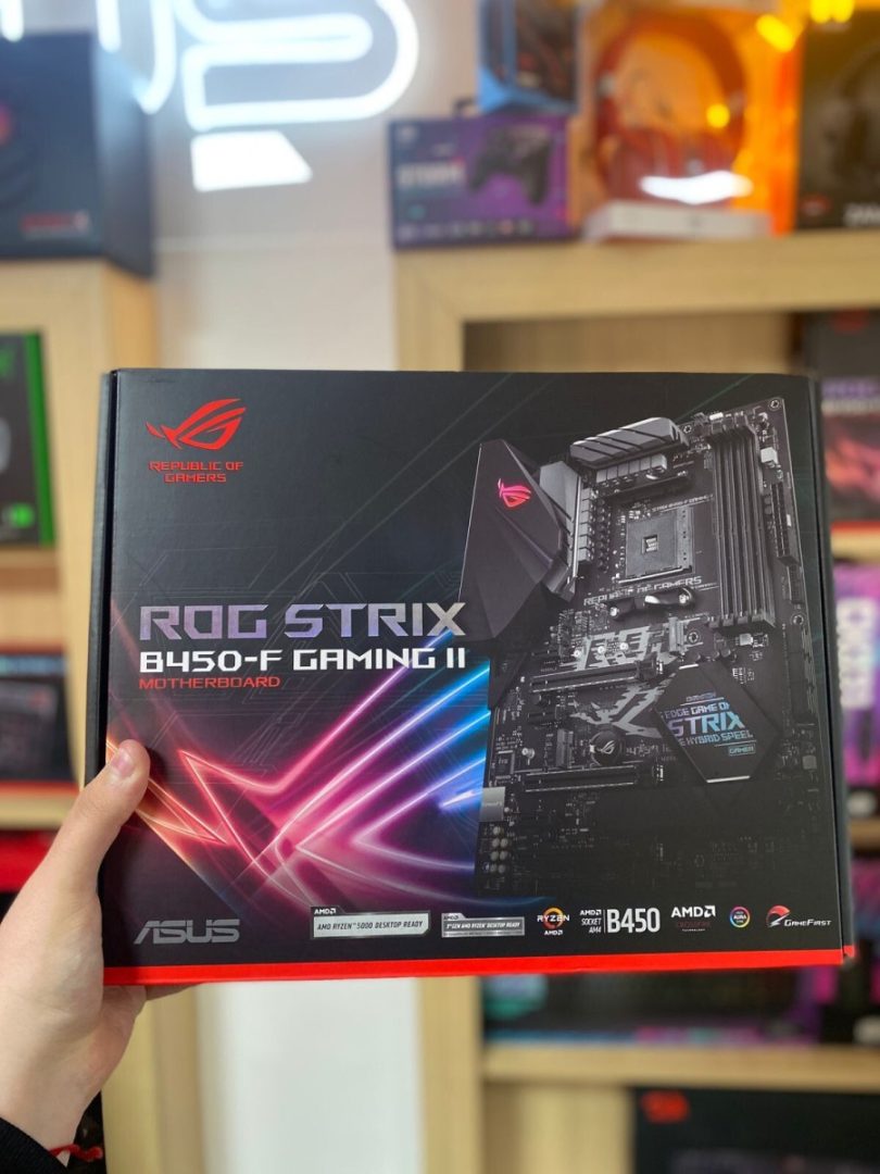 Motherboard Asus Rog Strix B450-F Gaming II (Usada full box) Motherboard Asus Rog Strix B450-F Gaming II (Usada full box)
