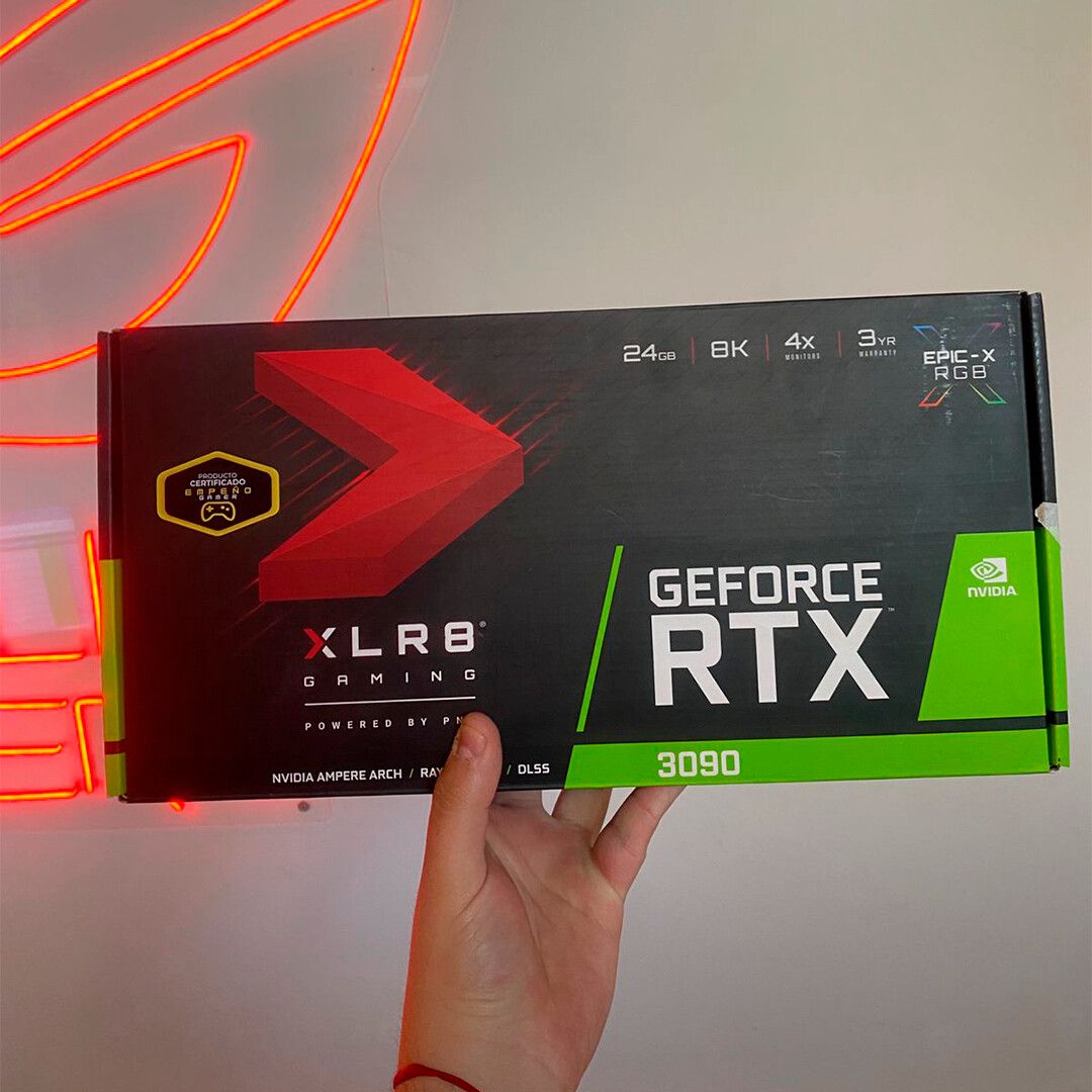 GeForce PNY RTX 3090 XLR8 Gaming 24GB (Usada full box)