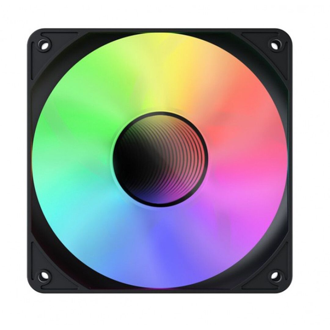 Cooler FAN Raidmax INFINITA-AIR BLACK 120mm ARGB PMW