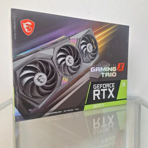 GeForce MSI RTX 3070 ti Gaming X Trio 8GB (Usada full box)