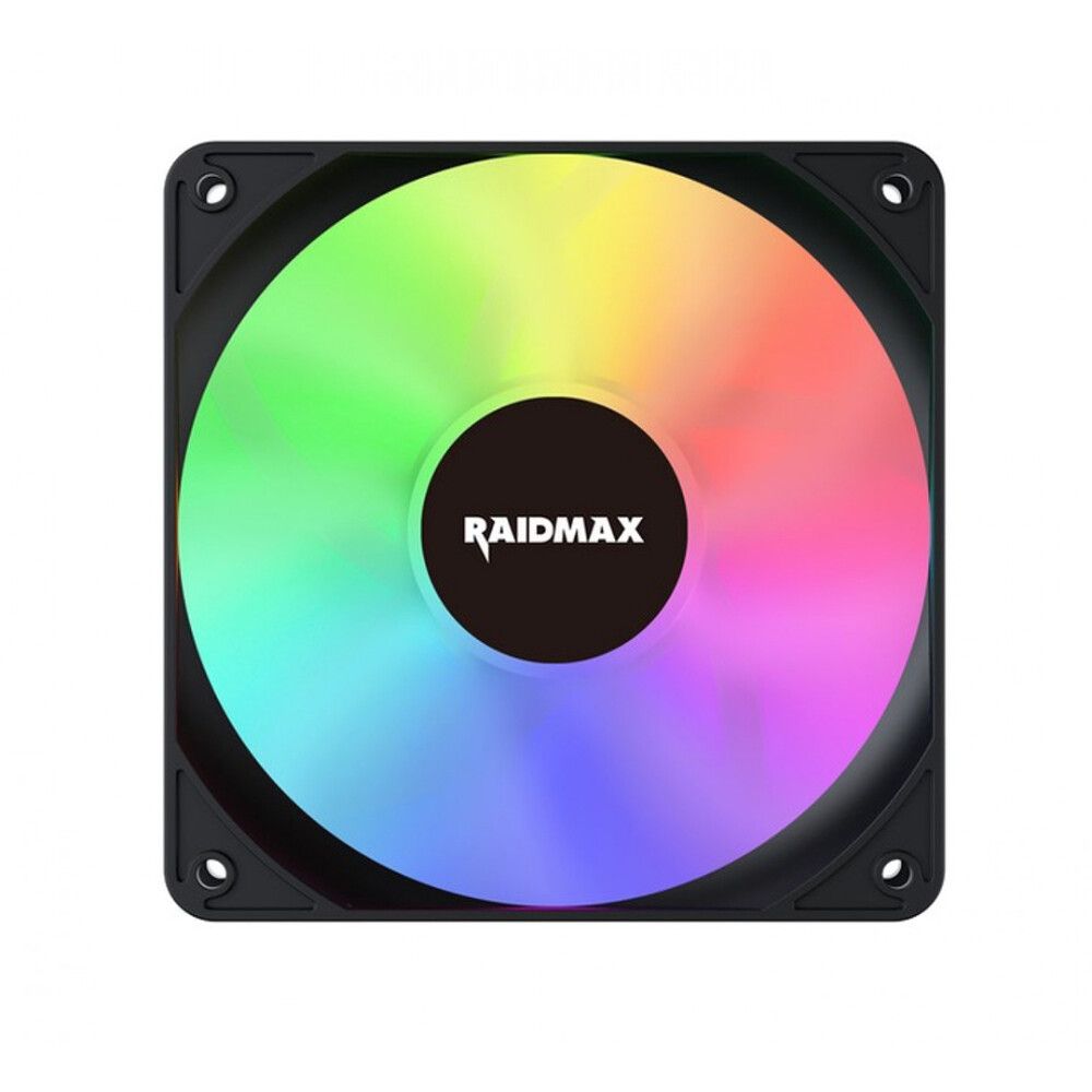 Cooler FAN Raidmax X-AIR BLACK 120mm ARGB PMW