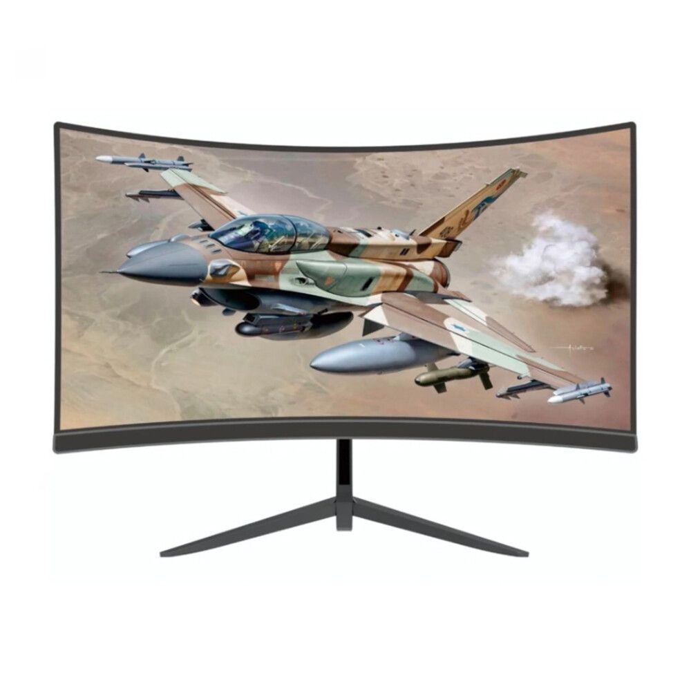 Monitor Solarmax 27” Curvo Full Hd 75hz 5ms Vga Hdmi Sx27c1