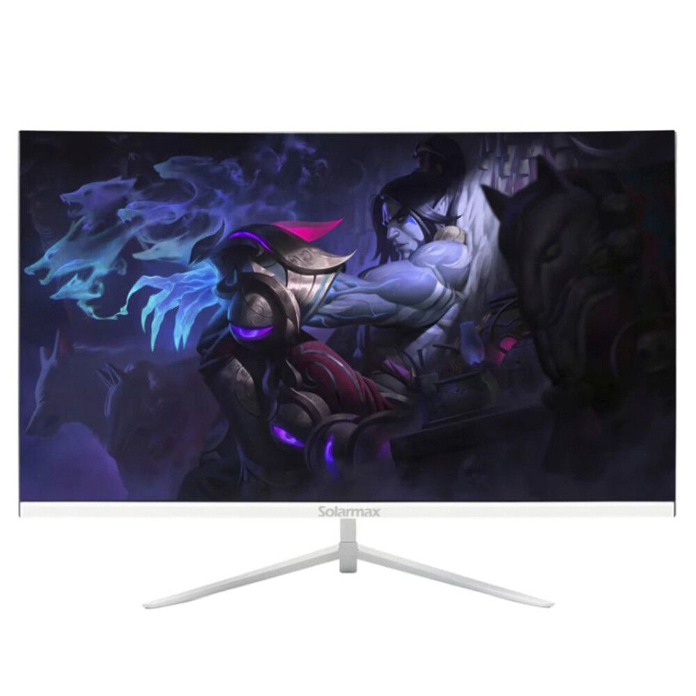 Monitor Solarmax 27» 2k QHD 165Hz 1Ms Hdmi Dp Rgb SX27F1GW White