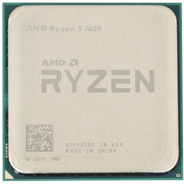 Microprocesador AMD Ryzen 5 1600 (Usado sin caja)