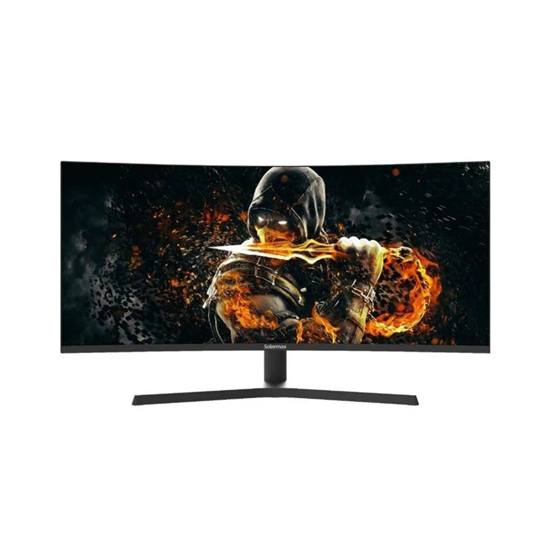 Monitor Solarmax 34» 2K 165Mhz QHD Hdmi Dp ARGB Black