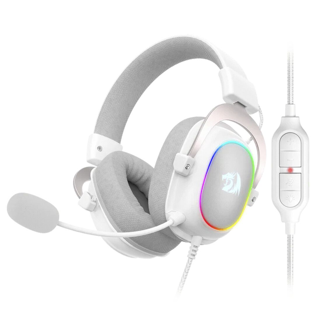 Auriculares Redragon Zeus X White H510W-RGB