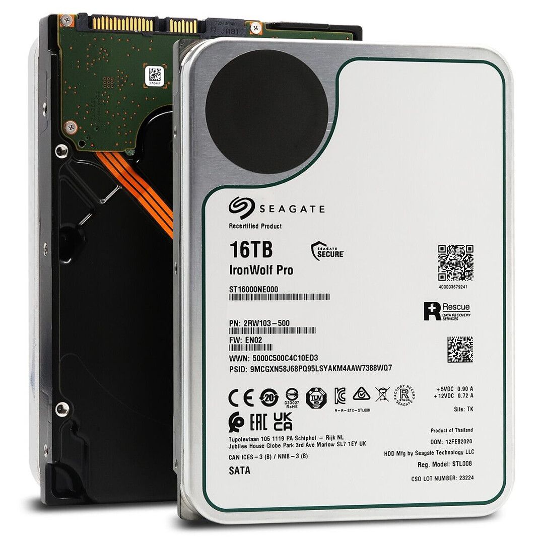 Disco HDD 16TB Seagate Skyhawk AI (Usado sin caja)