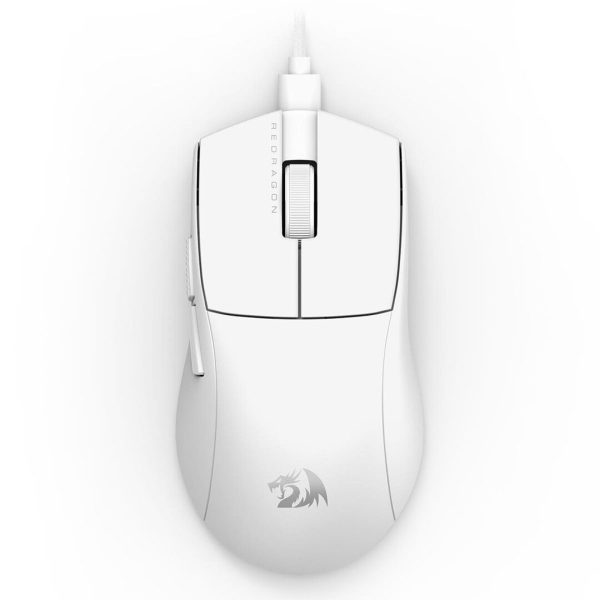 Mouse Redragon K1NG Cableado M724 BLANCO