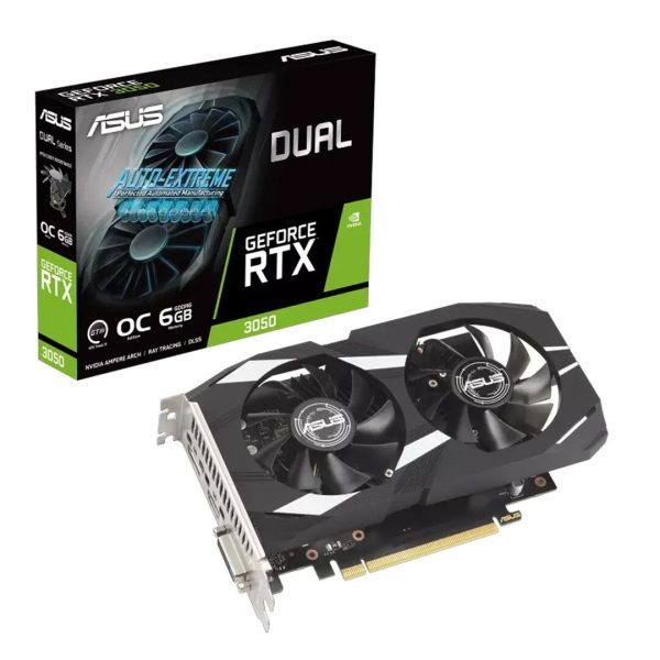 Placas de video Asus Dual 3050 OC 6GB