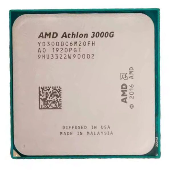 PROCESADOR AMD ATHLON 3000G USADO FULL BOX