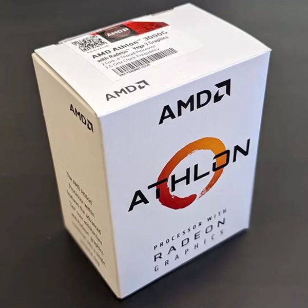 PROCESADOR AMD ATHLON 3000G USADO FULL BOX - Imagen 2