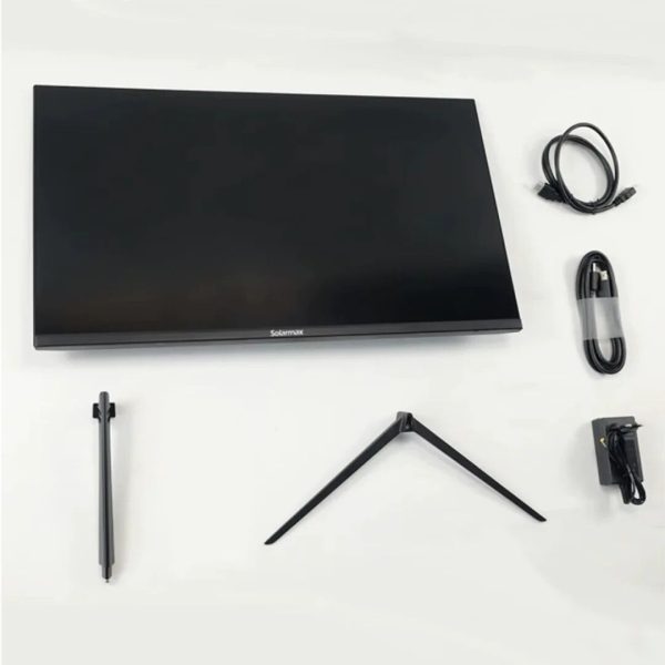 Monitor Solarmax 27'' 2K QHD 165Hz 1Ms Hdmi Dp Rgb SX27F1GB Black - Imagen 3