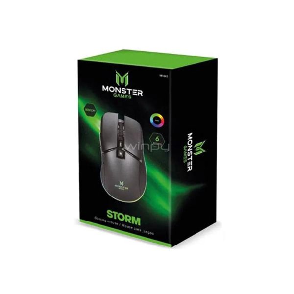 Mouse Monster Storm Black