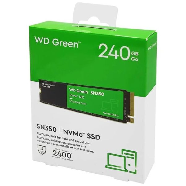 Disco SSD Sata 240GB WD Green SN350 NVME