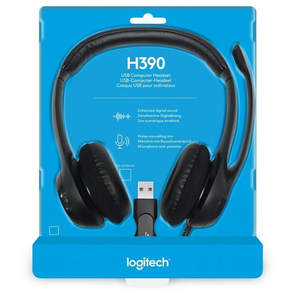 Auricular Logitech H390 Negro