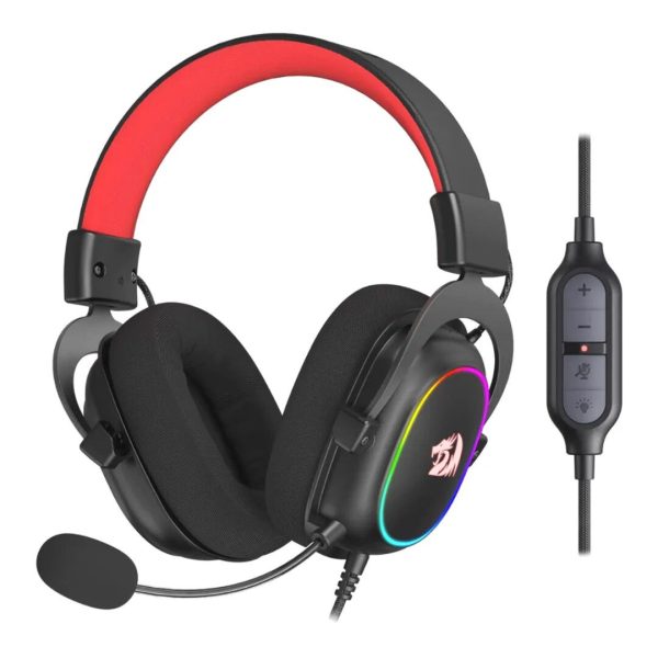Auricular Redragon Zeus Black X H510-RGB