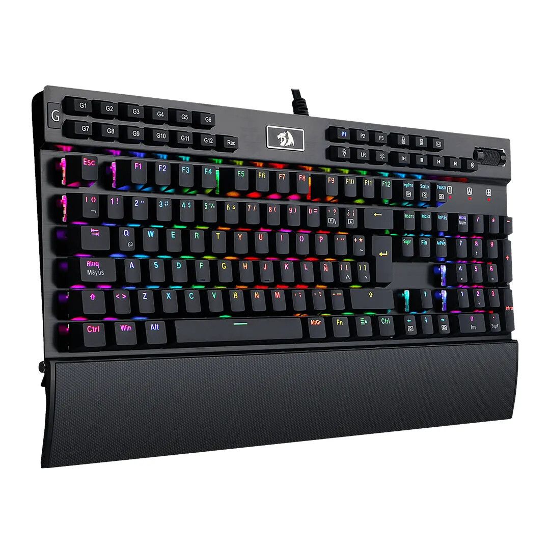 Teclado Redragon Yama Black purple switch  spanish K550-1-SP
