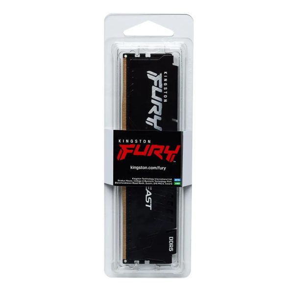 Memoria Ram Kingston Fury Beast 32GB 5600 Mhz Black DDR5
