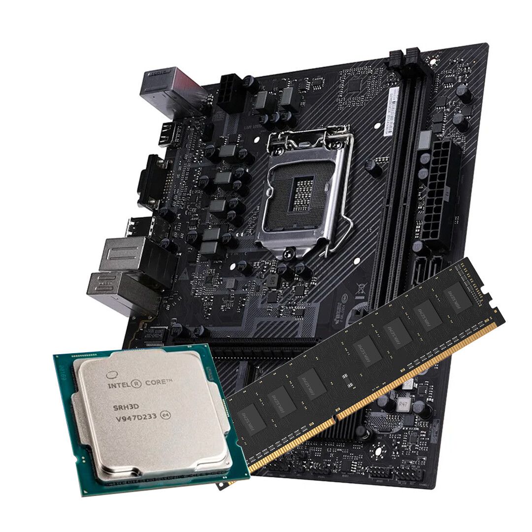 COMBO #3 | Intel Core i3 10100F – H510 M-T V2.0 – DDR4 16GB 3200Mhz