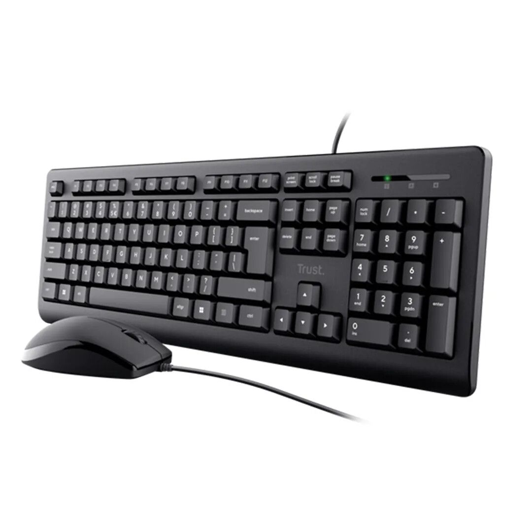 Combo Teclado Y Mouse Trust Primo Wireless Deskset