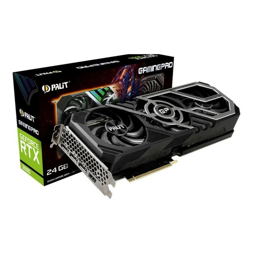 GeForce Palit RTX 3090 24GB Gaming Pro (Usada full box)