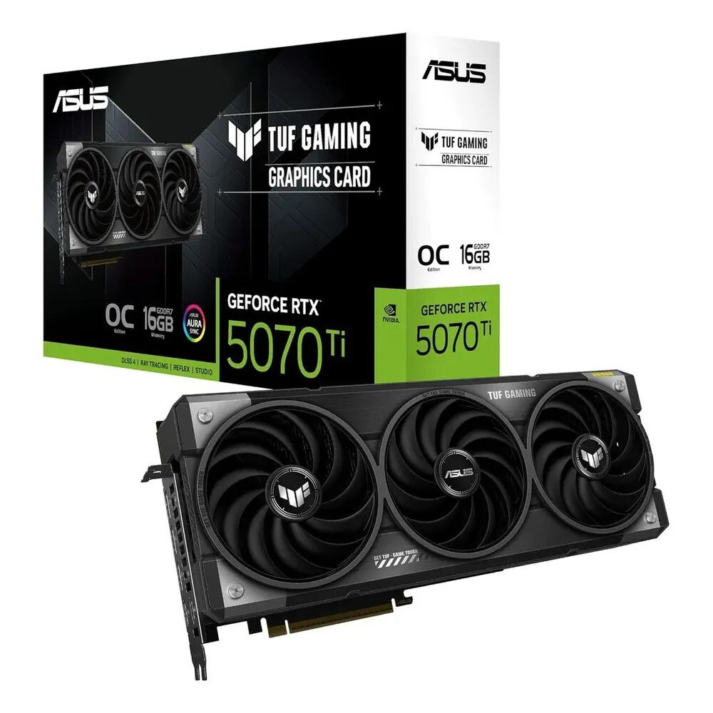 GeForce Asus RTX 5070 ti TUF Gaming 16GB