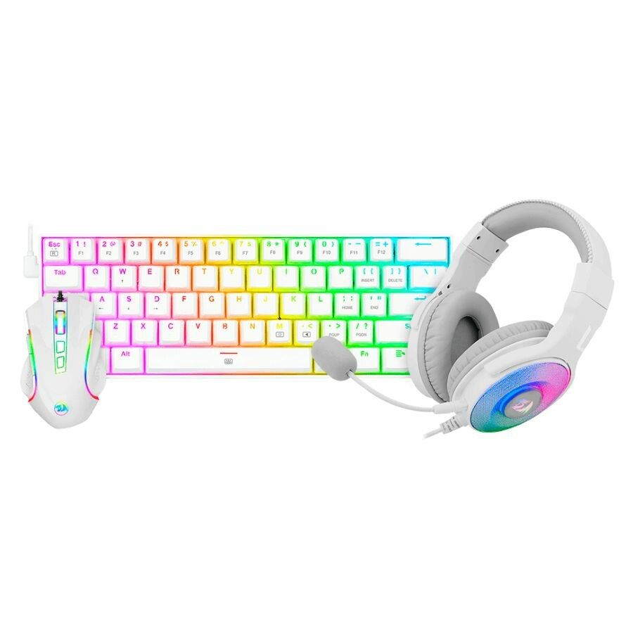 Kit de Teclado y Mouse Redragon S129W 3 en 1