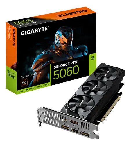 GeForce Gigabyte RTX 5060 Low Profile 8GB (Usada full box)