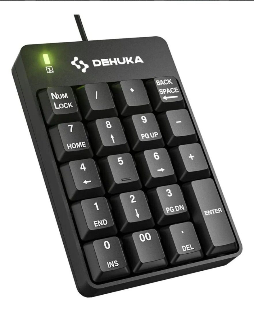 Teclado Numérico Philips K106 Usb Para Pc Y Notebook Dehuka