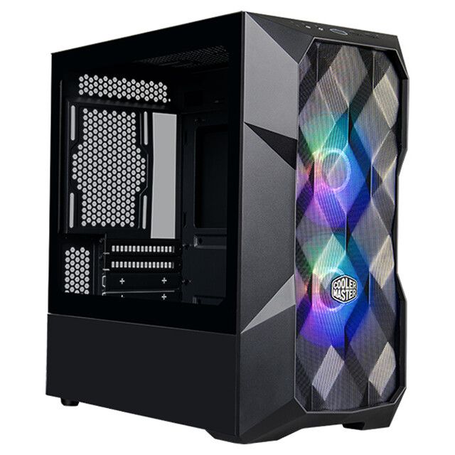 Gabinete CoolerMaster TD300 Mesh Black