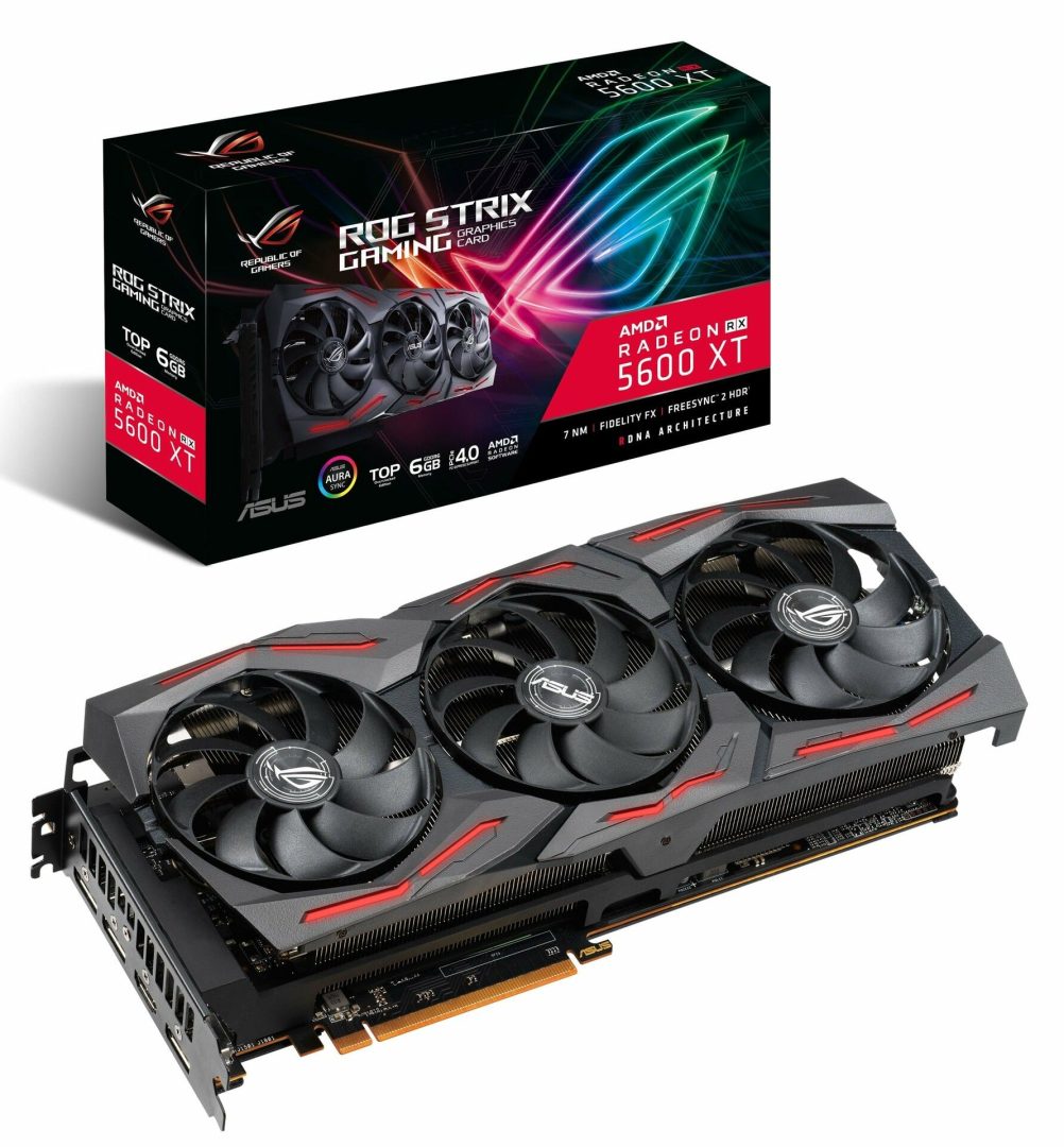 Radeon Asus RX 5600XT Rog Strix 6GB (Usada full box)