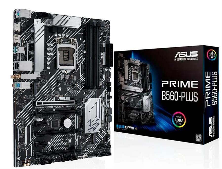 Motherboard Asus Prime B560-Plus AC-HES (Usada sin caja)