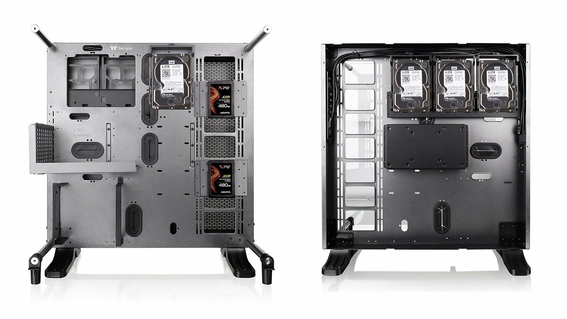 Gabinete Thermaltake Core P5 Black (Usado)