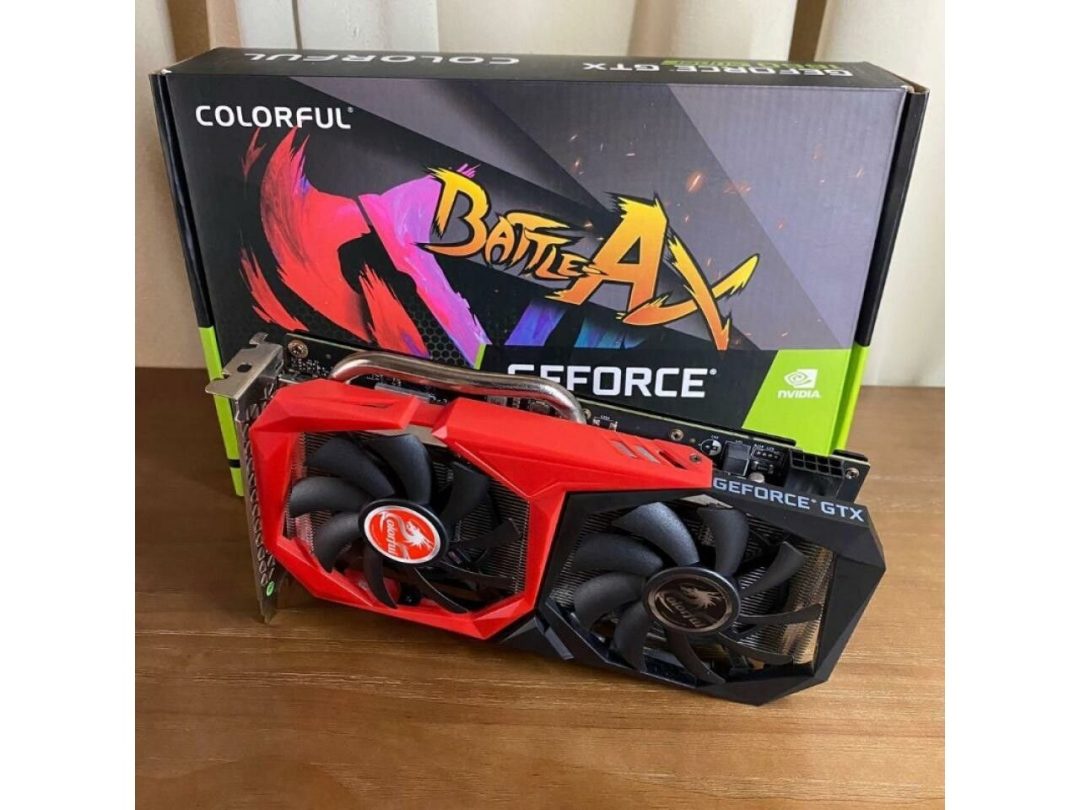 GeForce ColorFull 1660 ti 6GB BattleAX (Usada sin caja)