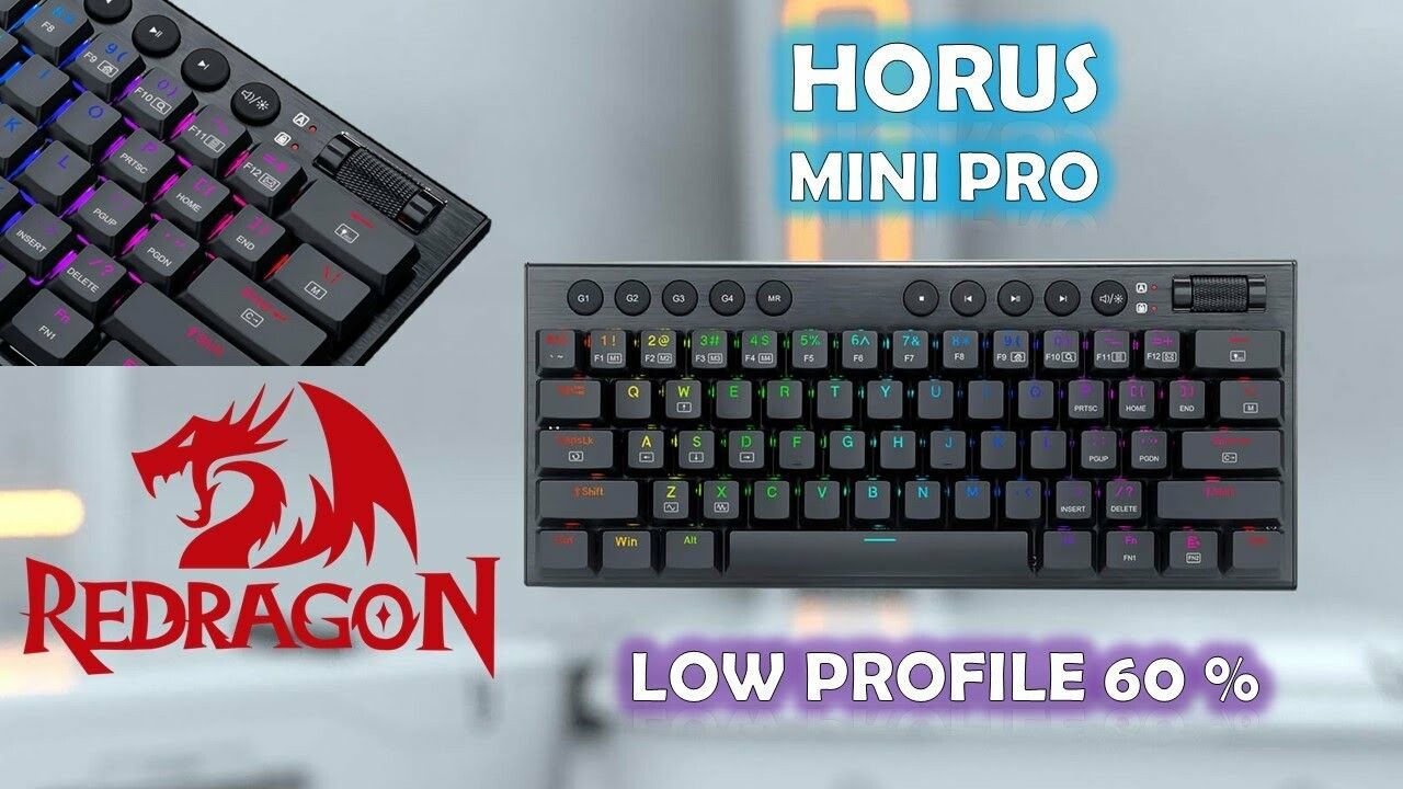 Teclado Redragon Horus Mini Pro (Usado full box)