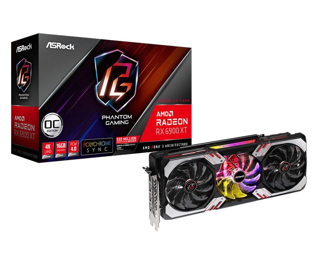 Radeon Asrock RX 6900XT 16GB Phantom Gaming (Usada sin caja)