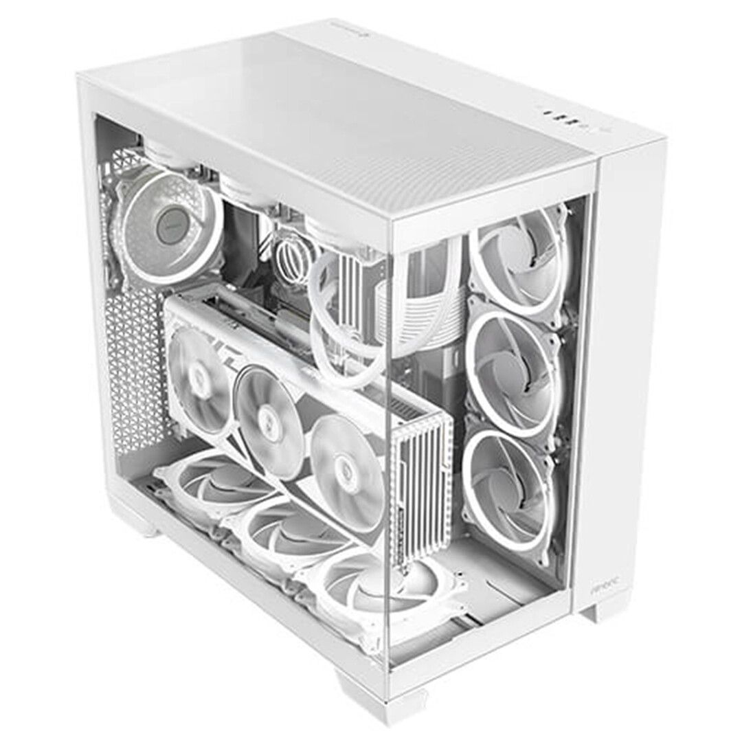 Gabinete Antec C8 White Vidrio Templado 270 Dual Chamber - Imagen 7