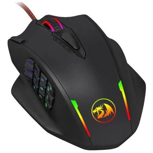 Mouse Redragon Impact black M908-R (Reacondicionado)