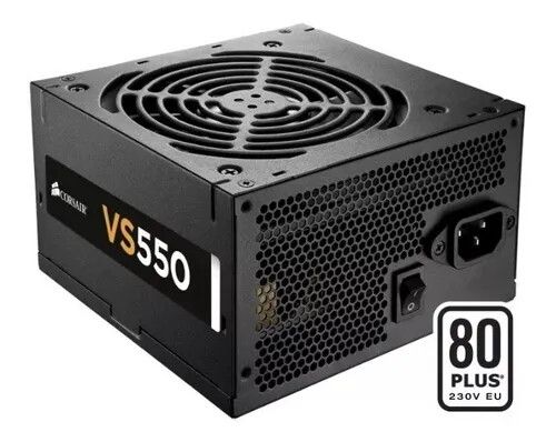 Fuente Corsair 550W 80+White (Usada sin caja) Fuente Corsair 550W 80+White (Usada sin caja)
