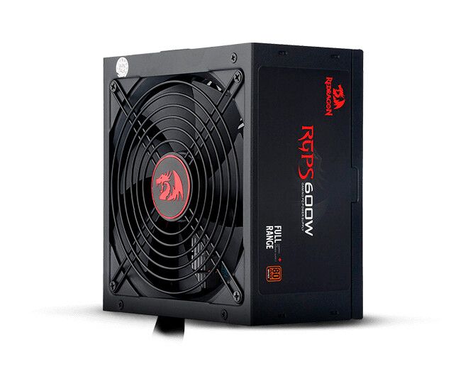 Fuente Redragon 600W 80+Bronze RGPS (Usada sin caja) Fuente Redragon 600W 80+Bronze RGPS (Usada sin caja)