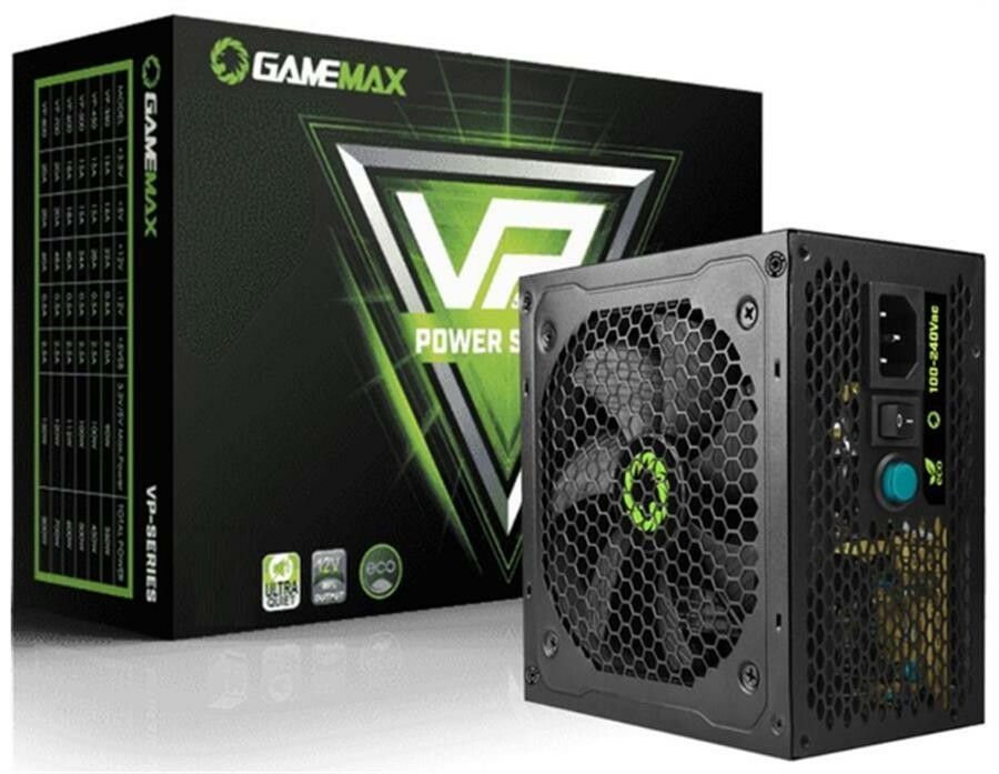 Fuente Gamemax 450W VP-450 (Usada full box) Fuente Gamemax 450W VP-450 (Usada full box)