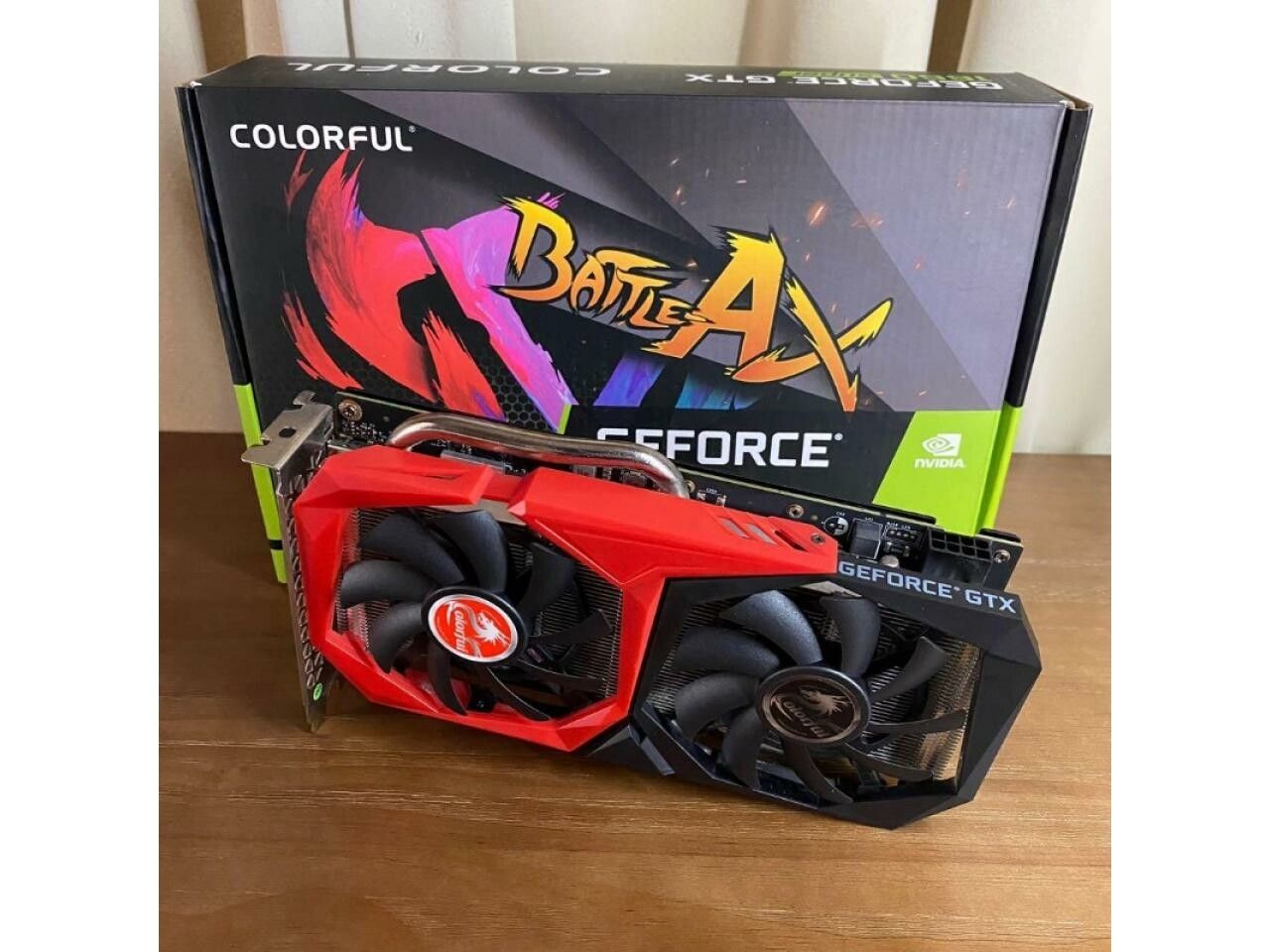 GeForce ColorFull 1660 ti 6GB BattleAX (Usada sin caja)