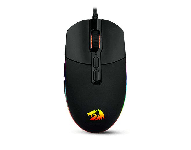 Mouses Redragon Invader Black M719-RGB