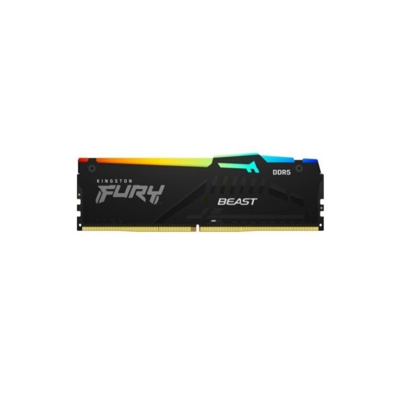 Memoria Ram Kingston Fury Beast 16GB 3200 RGB (Usada sin caja) Memoria Ram Kingston Fury Beast 16GB 3200 RGB (Usada sin caja)