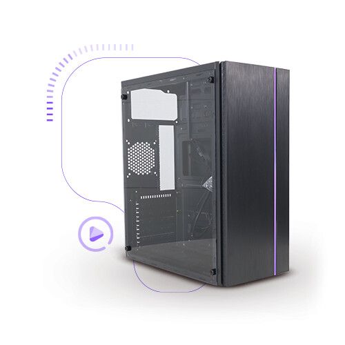 Gabinete Haxly E910 ATX USB 3.0 (Reacondicionado)