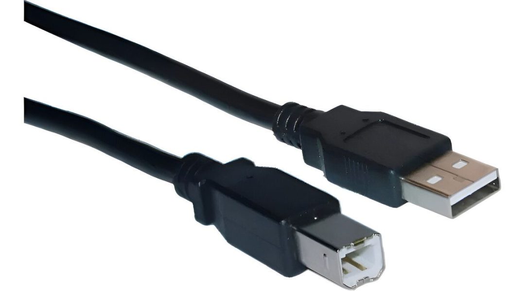 Cable Usb 2.0 Para Impresoras Kolke 1.80 Mts Color Negro