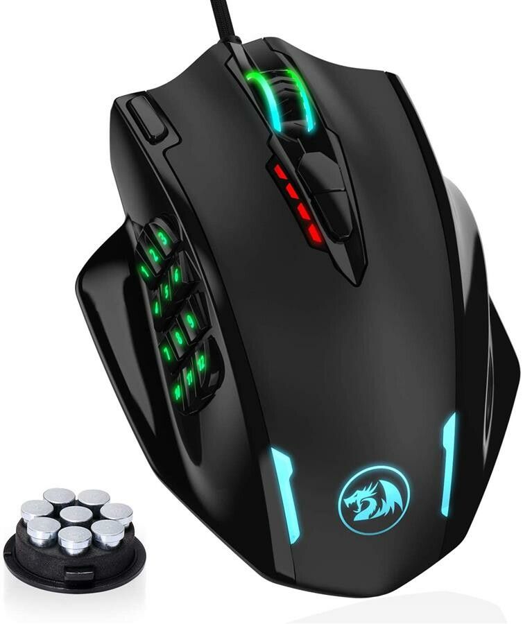 Mouse Redragon Impact Black M908-R