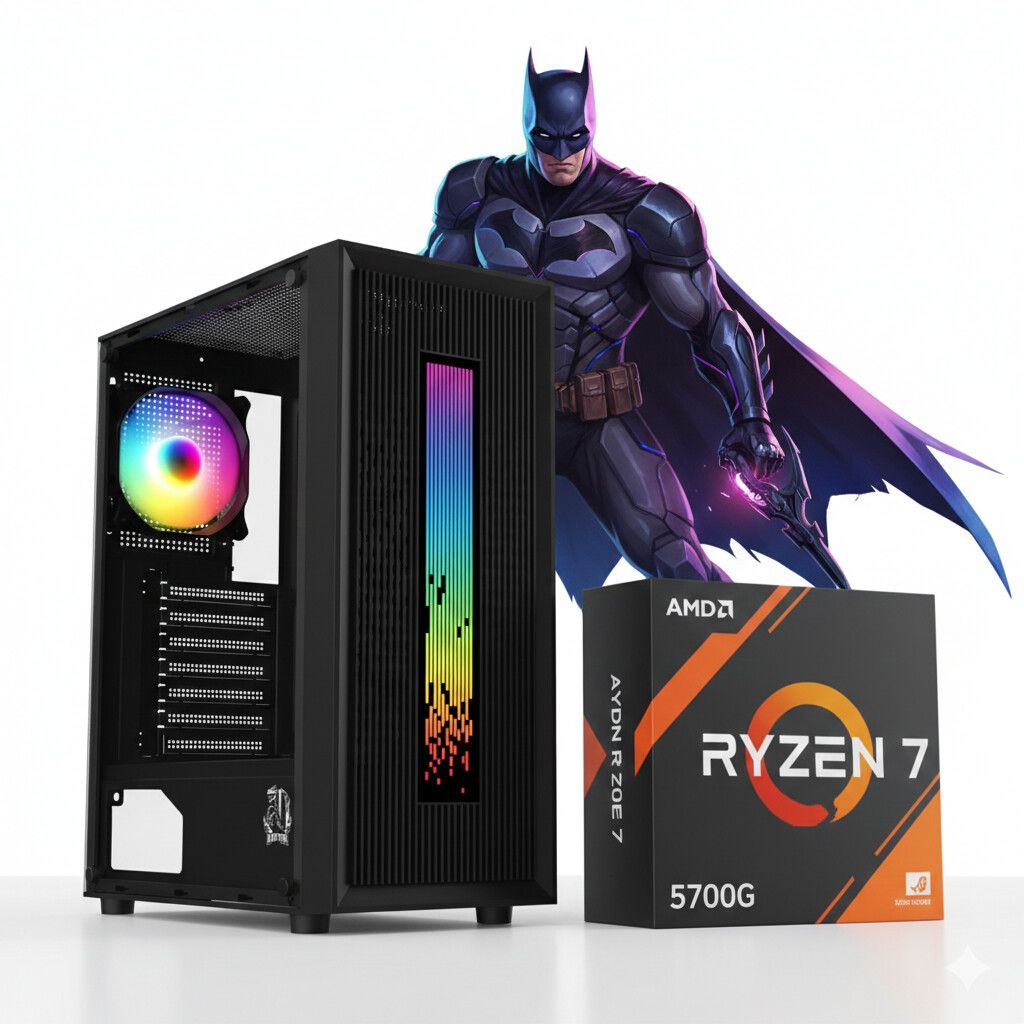 PC GAMER 1  | Ryzen 7 5700G – 16GB RAM DDR4 – 256GB SSD M.2